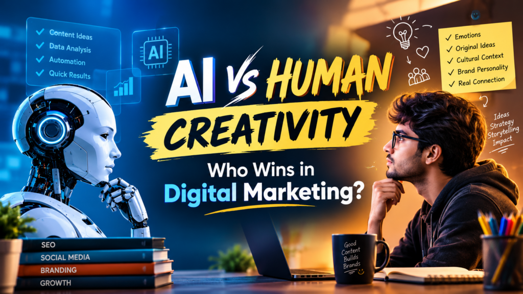 AI vs Human Creativity: Who Wins in Digital Marketing?